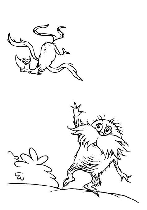 The lorax movie and chidren book coloring sheet. Printable Dr Seuss The Lorax Coloring Pages For Kids | Dr ...