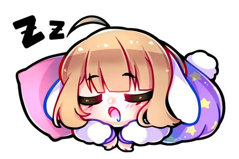 Anime Chibi Sleeping