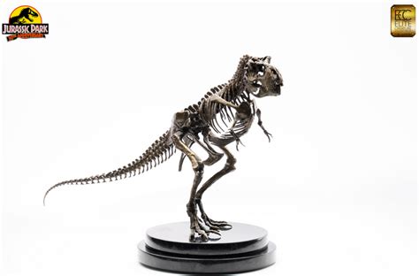 T Rex Skeleton Bronze Jurassic Park Fantasy Movie Time To Collect