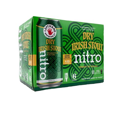 Buy Left Hand Nitro Dry Irish Stout Each Fridley Liquor