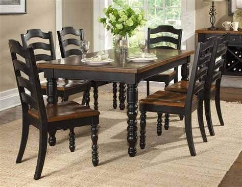 Dining table for kitchen 04. Dark Wood Dining Tables and 6 Chairs | Dining Room Ideas