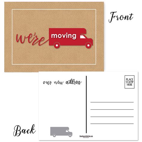 40 Were Moving Postcards New Business Address Or New Home Address