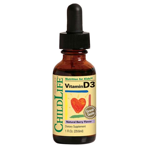 Vitamin D3 Drops For Child And Newborn Childlife Essentials 1