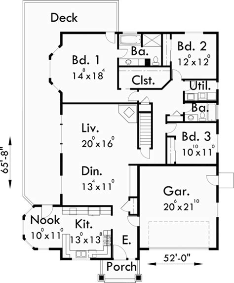 15 House Plans With Walkout Basement On A Sloped Lot