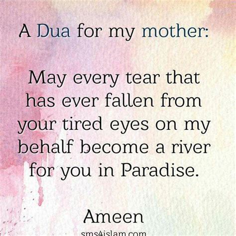 A Dua For My Mother Mother Quotes Islamic Quotes Prayer For Mothers