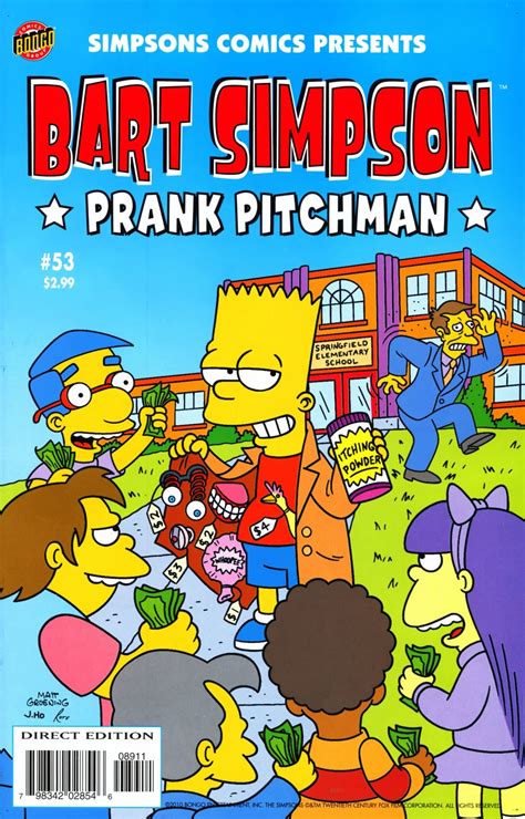 Bart Simpson Comics 53 Simpsons Wiki Fandom Powered By Wikia