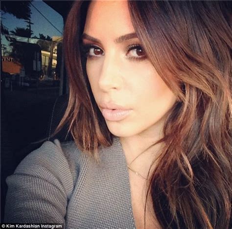 Kim Kardashian Ditches The Blonde Bombshell Look In Favour Of Dyed