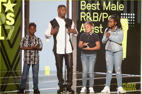 Jamie Foxx Brings Babe Annalise On Stage With Him During BET Awards Photo