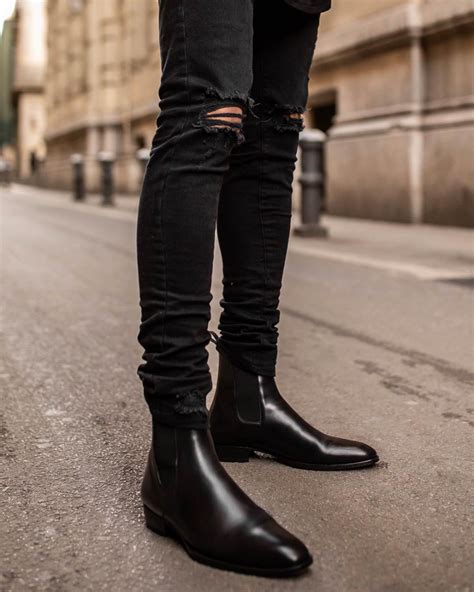 The Leather Granada Chelsea Boots Chelsea Boots Men Boots Outfit Men