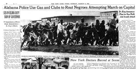 Dallas county sheriff jim clark used brute force with impunity to defend segregation in alabama. "bloody sunday" in selma, alabama, 50 years ago today. - scoopnest.com