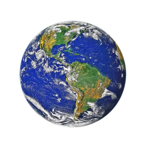 Illustration Gratuite Planète Terre Cosmos Continents Image