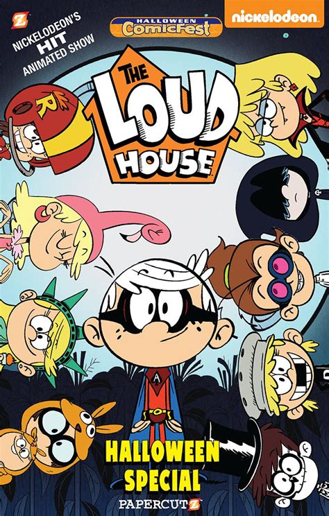 Hcf 2019 Loud House A Very Loud Halloween Mini Comic Polypack 25 Copy Bundle