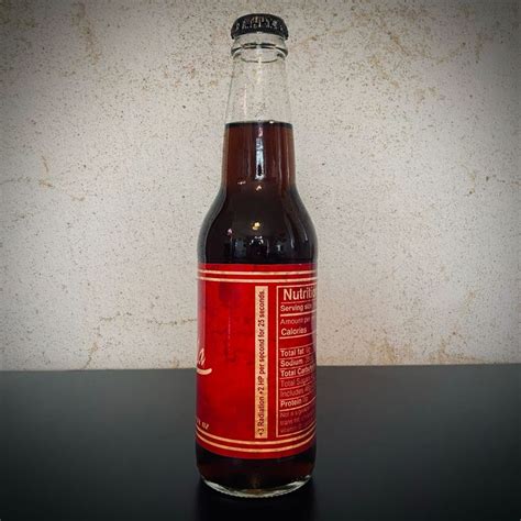 Nuka Cola Glass Bottle Label