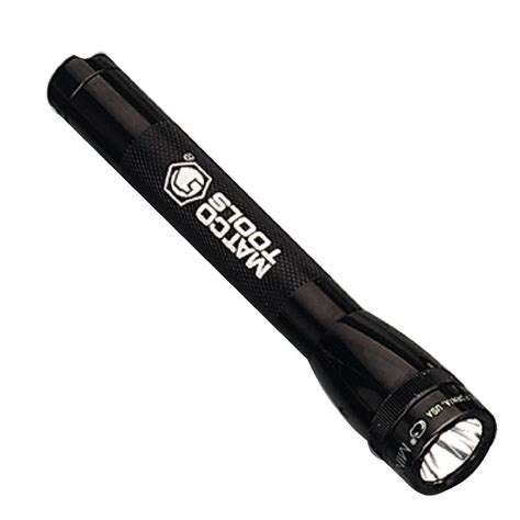 Black Minimag Battery Powered Flashlight With Holster Mm2h Matco Tools