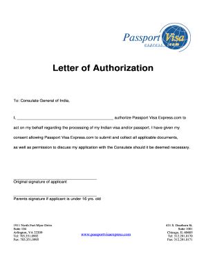 Standard charitable fundraising authority letter. Fillable logo authorization letter Samples to Complete ...