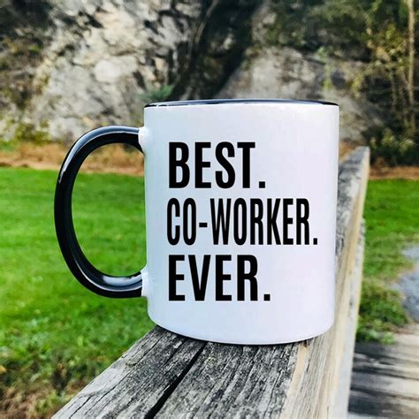 Best Co Worker Ever Coffee Mug Co Worker T Co Worker Mug Etsy