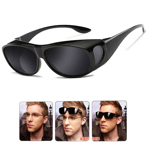 wear over sunglasses for men women polarized lens fit over prescription glass 713653048021 ebay