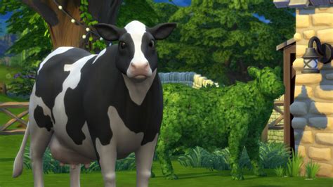 Sims 4 Cottage Living Cows Sadcow Sims Online