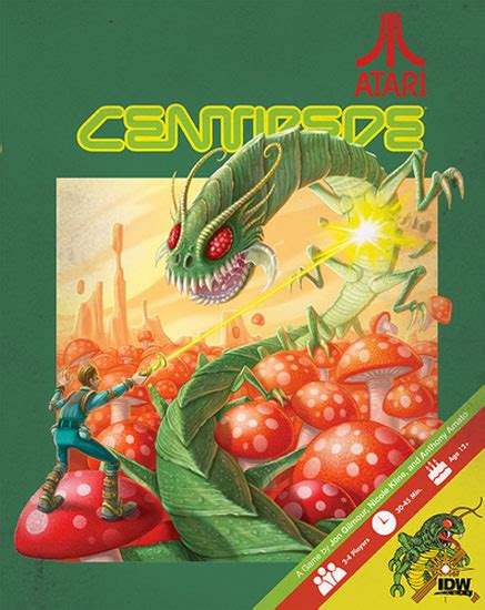 Ataris Centipede Review Board Game Quest