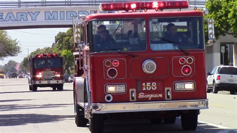 1989 Seagrave Tda Lacofd Light Force And Squad 158 Youtube
