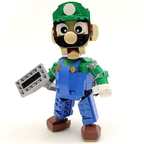 Instructionsparts List For Custom Lego Nintendo Luigi