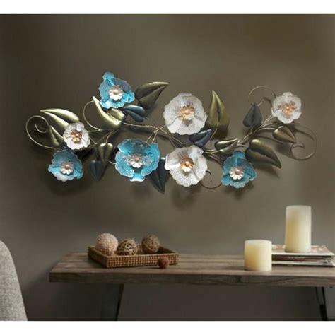 Blue And White Flowers Combination For Wall Art Hitchki