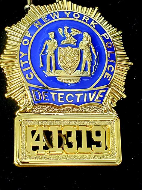 New York NYPD Detective Kate Beckett # 41319 (Castle) - COLLECTORS