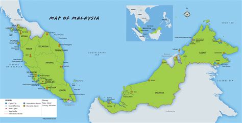 Map Of Malaysia Islands
