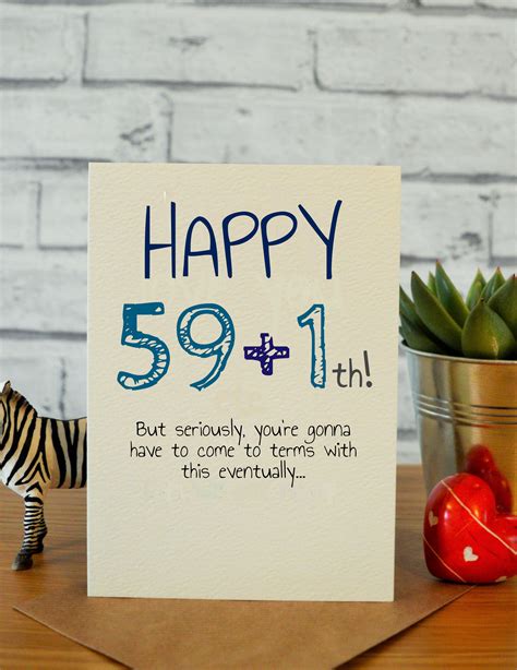 Funny 60th Birthday Card Messages Birthday Cake
