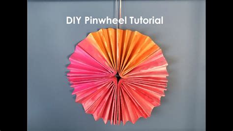 Diy Pinwheel Youtube