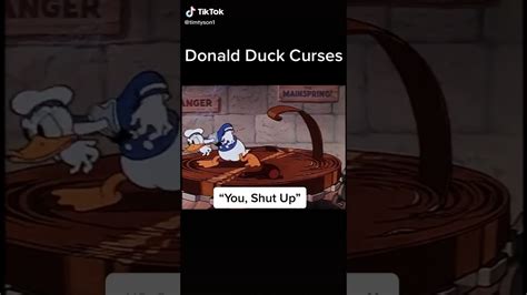 Donald Duck Curses Youtube