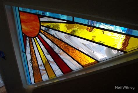 Sun Rays By Neil Witney Stained Glass Stained Glass Projects Glass