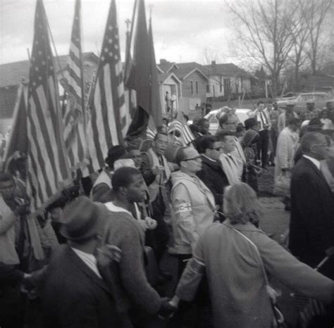 A Photograph Of Marchers On The Third Selma To Montgomery Civil Rights