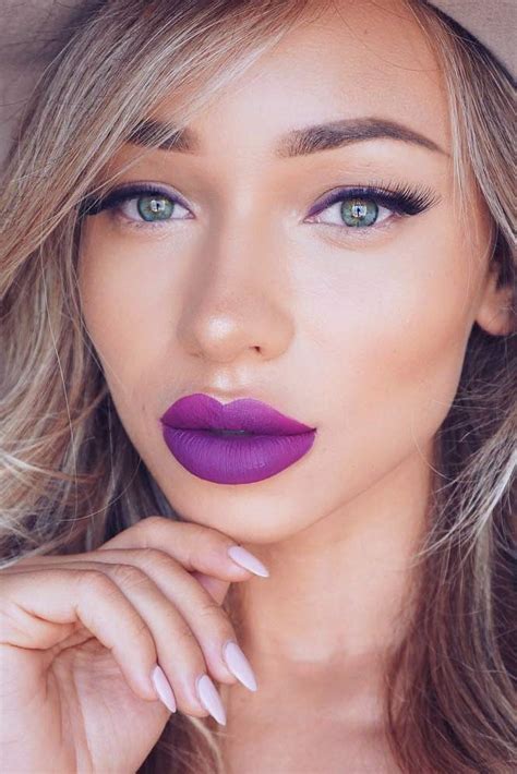 Trending Purple Lipstick Shades For