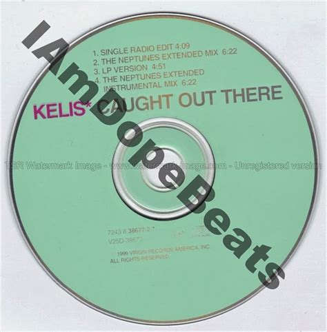 Iamdopebeats Catalog Kelis Caught Out There Cd Single