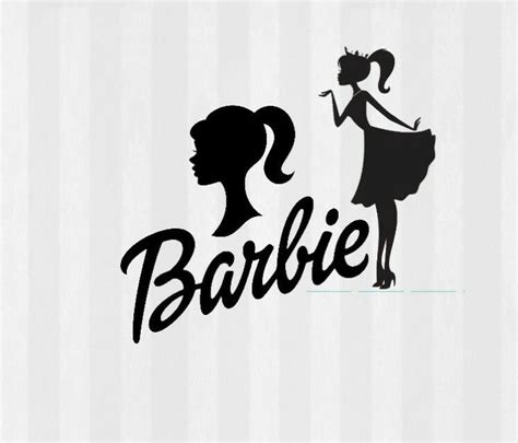 Barbie SVG Barbie PNG DXF EPS Barbie Cut Files Vector Barbie Clipart Cricut Silhouette