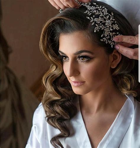 We Adore The Classical Side Swept Hair On Our Beautiful Bride Josephine