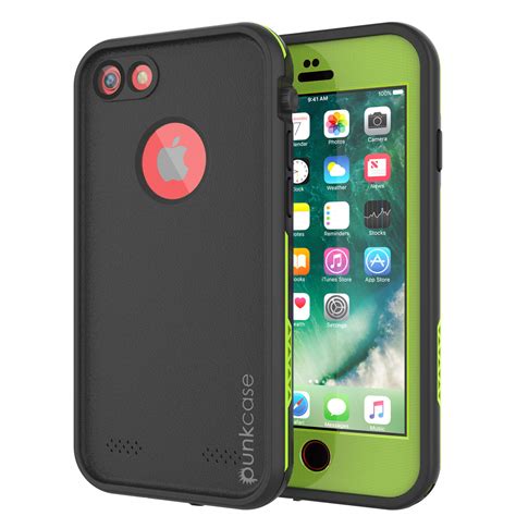 Iphone 7 Waterproof Case Punkcase Spikestar Light Green Series Thin