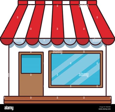 Shopping Store Cartoon Stock Vector Image And Art Alamy
