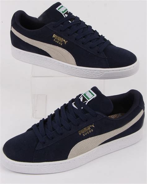 All orders placed on us.puma.com that ship within the 50 u.s. Puma Suede Classic Trainers Navy/white | 80s casual classics