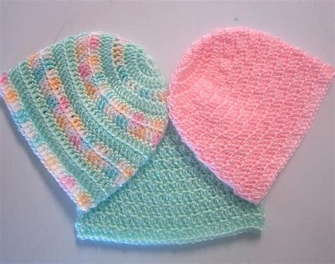 3 Quick And Easy Newborn Caps 6 Sizes Bluprint Baby Hat Knitting