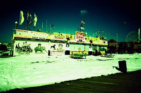 Coney Island Winter Steven Lawrence Flickr