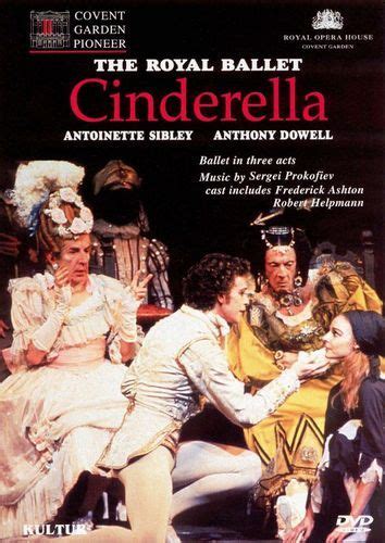 The Royal Ballet Cinderella Prokofiev Sibleydowellashtonhelpmann Dvd 1969 Sleeping