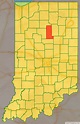 Map of Miami County, Indiana
