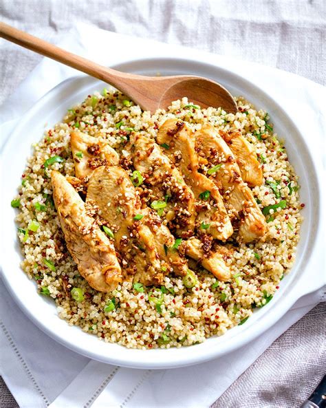 Garlic Lime Chicken Tenders And Quinoa Recipe — Eatwell101