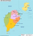 Sao Tome and Principe Map | Detailed Maps of Democratic Republic of São ...