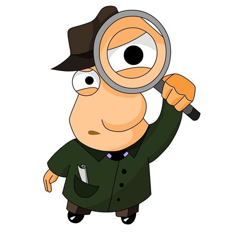 Person With Magnifying Glass Clipart Best