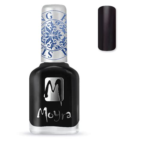 Moyra Stamping Nail Polish 12ml Sp06 Black Moyra Stamping Nail Polish