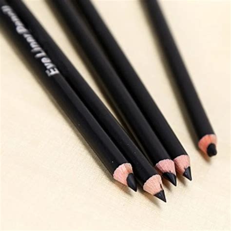1pc Black Eyeliner Pencil Smooth Waterproof Long Lasting Natural Eye