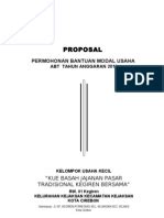 Ketika hendak memulai sebuah bisnis usaha disektor makanan, jasa dan sebagainya tentunya anda membutuhkan modal yang tidak sedikit. Contoh Proposal Usaha Sembako